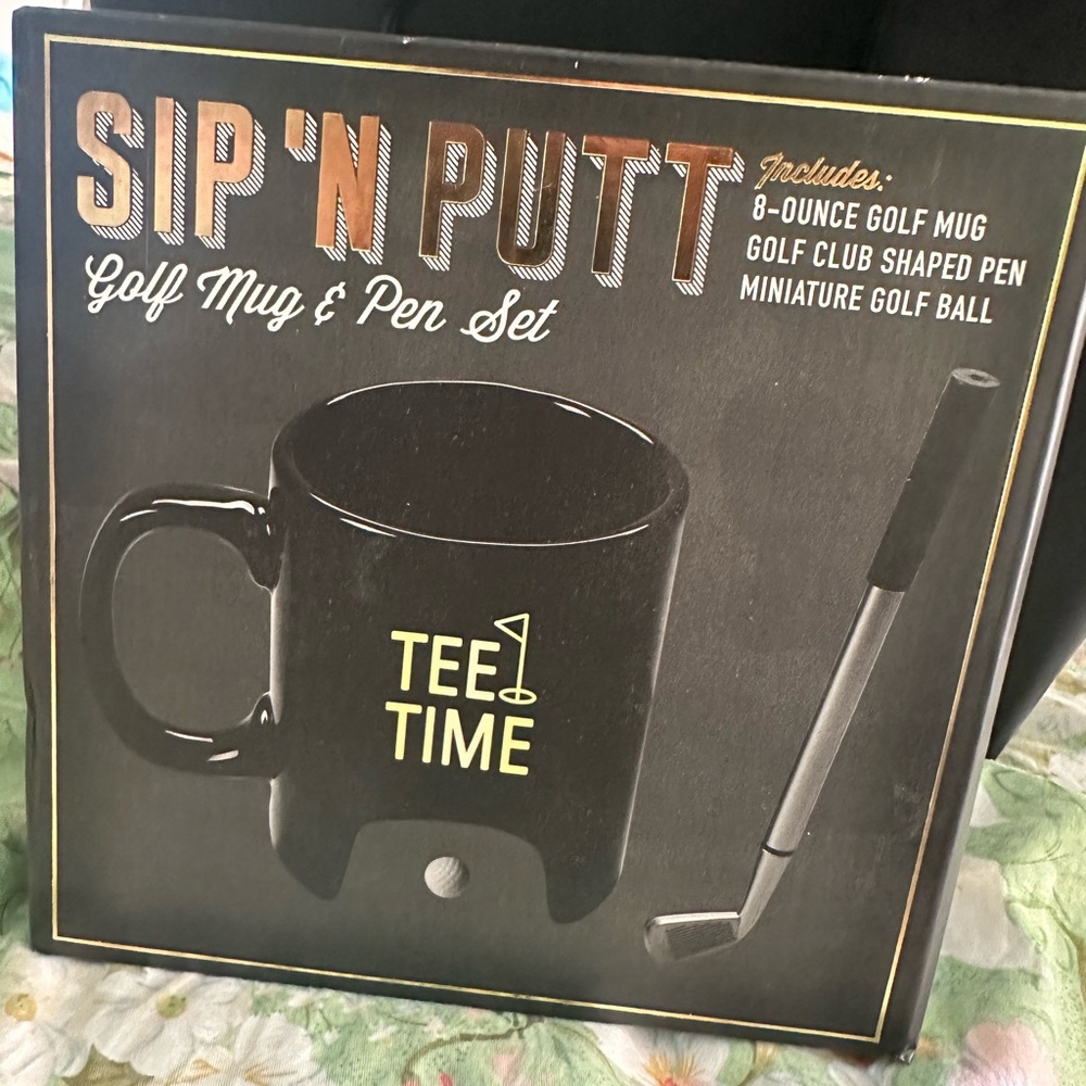 Golf Mug New In Box